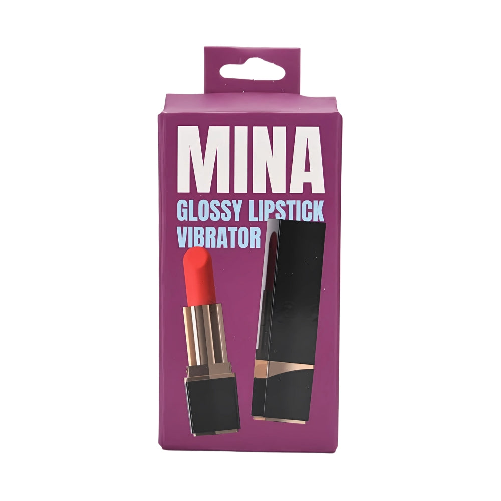 Vibrator Buzëkuq shkëlqyes Mina